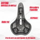 thumbnail image 5 of Asiento para Bicicleta MTB Antiprostatico Mariluz WL-110A-2 Negro, 5 of 7