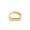 Bar, variant on Ladys 18k Gold Plated Stainless Steel Double Rings Gourd Bar Band Ring 5-10 1X-5-Bar
