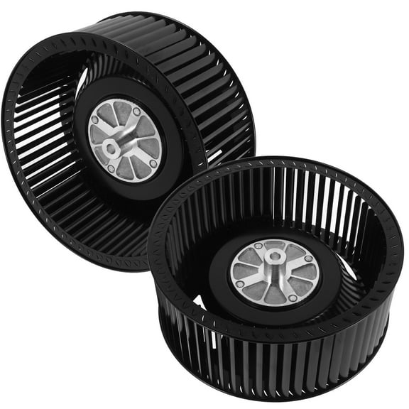 PBPBOX 2Pcs Range Hood Fan Wheel Accessory Black for Quiet Powerful Kitchen Exhaust