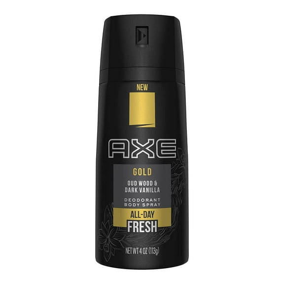6 Pack Axe Gold Deodorant and Body Spray 150ml