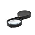 thumbnail image 1 of Pocket Magnifier Loupe 10X Triple Folding Magnifying Glass Jewelry Eye for Gemstone Coin Stamp Reading-black, 1 of 5