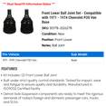 thumbnail image 2 of Front Lower Ball Joint Set - Compatible with 1971 - 1974 Chevy P20 Van Base 1972 1973, 2 of 2