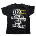 thumbnail image 1 of U2 - Camiseta I+E Paris Event 2018 de Algodón para Adultos Unisex (Negro), 1 of 2