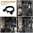 thumbnail image 3 of KORIKAHM 160cm Long Tricep Rope, Rope Pull Down Attachment 47 55 63Inch Length Long, Tricep Rope Cable Attachment, Tricep Pull Down Rope for Home Gym Pulley System,Cable Machine Attachment, 3 of 9