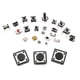 thumbnail image 2 of Yuarrent 125 piezas/Kit de interruptor de vehículo inteligente de hierro y plástico, alarma desmontable portátil, accesorios de botón Decoración del hogar, 2 of 6