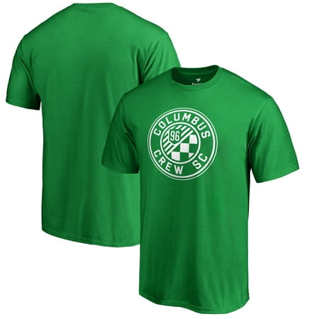 Columbus Crew SC Fanatics Branded St. Patrick's Day White Logo T-Shirt - Kelly