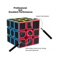 thumbnail image 3 of Cubo Rubik 2x2 3x3 4x4 5x5 Fibra De Carbono Profesional Negro, 3 of 5