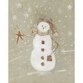 thumbnail image 3 of Swatland, Sally 15x18 Black Modern Framed Museum Art Print Titled - Linen Snowman II, 3 of 5