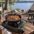 thumbnail image 5 of HAWOK Mini Pre- seasoned Cast Iron Skillet,Dia.6 inch Round pan cast iron server frying pan…, 5 of 8