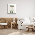 thumbnail image 3 of Stupell Industries Spotted Watercolor Mushroom Botanical & Floral Painting Gray Floater Framed Canvas Art Print Wall Art, 25 x 31, 3 of 10