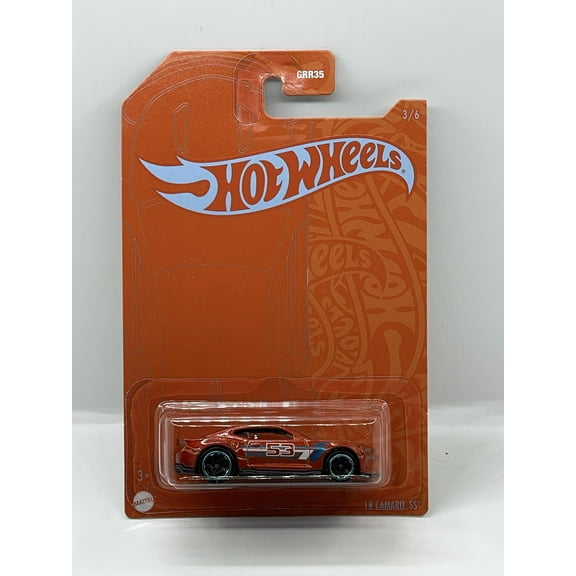 Hot Wheels Blue & Satin 2021 '18 Camaro SS Diecast Car
