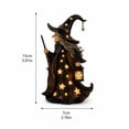 thumbnail image 3 of Halloween Witch Night Light, Witch Decor Figurine Lamp with Star Glow, Gothic Halloween Tabletop Decor for Shelf Mantel Desk Home Room Party, Witchy Decorative Light Gift, 3 of 6
