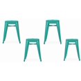 thumbnail image 1 of Heavenly Collection Turquoise Tabouret, 1 of 3