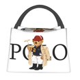 thumbnail image 4 of Bolsa térmica para almuerzo con diseño de oso de lujo, impermeable, con aislamiento, Oxford, para la escuela, 4 of 5