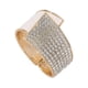 thumbnail image 5 of Brazalete abierto asimétrico shamjiam pulsera de cumpleaños Blanco, 5 of 8