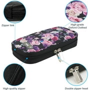 SUNMON Insulin Cooler Travel Case with 2 TSA Approved Ice Packs - Insulin Pen Cooler Case, Suitable for Diabetic Insulin Bag, Medication for Peptide Case(Purple Pink Rose)