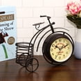 thumbnail image 3 of CRAFTHROU Retro Table Clock Iron Function For Decorative Desk Clocks 1PC, 3 of 5