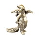 thumbnail image 5 of Estatua de ardilla de latón, adorno antiguo de ardilla, coleccionable, decoración de escritorio, escultura animal para hogar, escritorio, oficina,, 5 of 9
