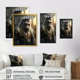 thumbnail image 4 of Designart Gangster Gorilla I Canvas Wall Art, 4 of 5