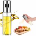 thumbnail image 1 of Pulverizador de aceite Pulverizador de aceite de oliva Atomizador de vinagre y aceite rellenable Pulverizador de aceite transparente para cocinar Barbacoa, 1 of 5