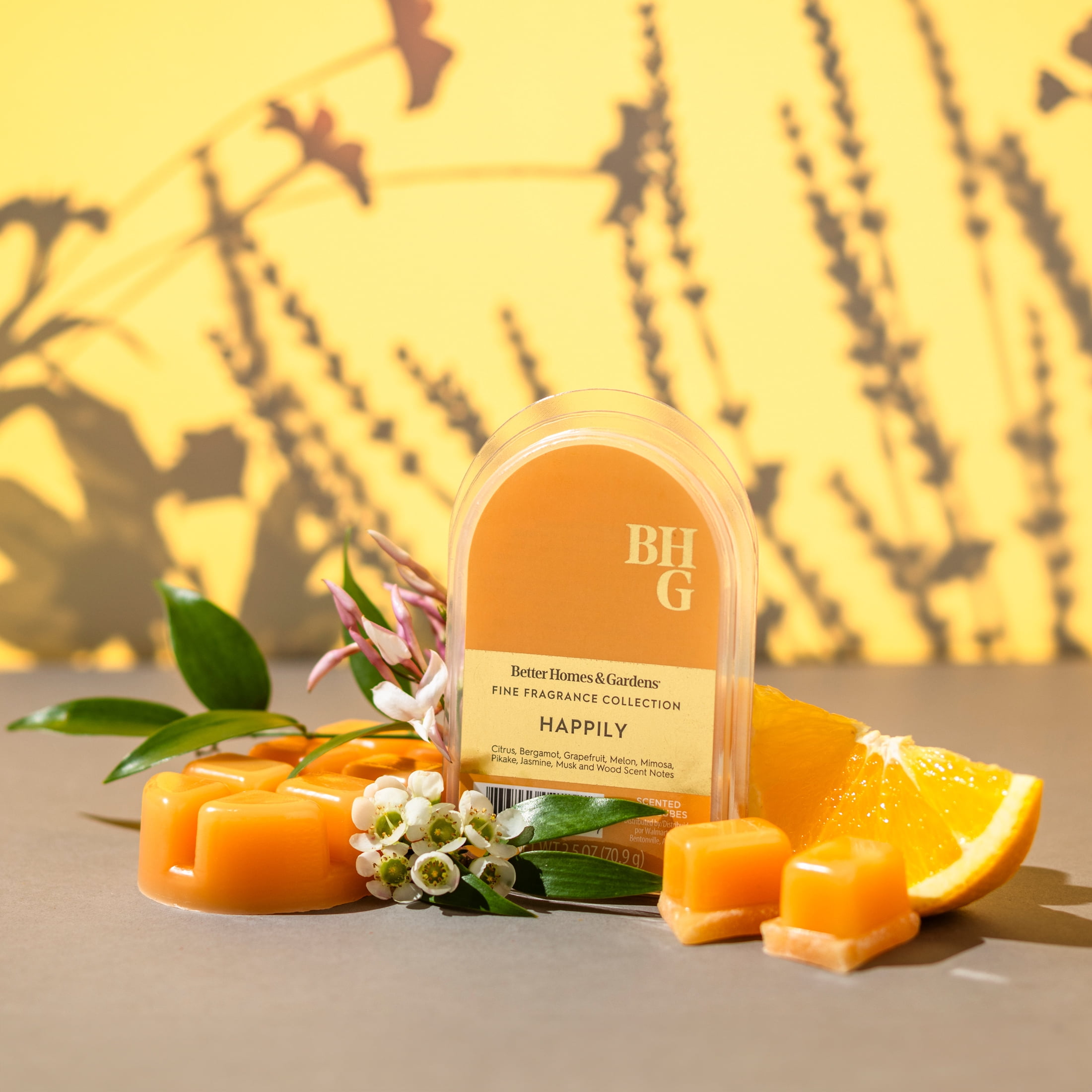 Better Homes & Gardens Fine Fragrance Collection, Happily Scented Wax Melts, 2.5oz