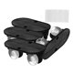 thumbnail image 1 of BESTYASH 4Ud Autoadhesivas Negras Para Muebles Rodantes Con Instalación Fácil Y Protección De Piso, 1 of 7