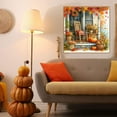 thumbnail image 2 of Autumn Chair Diamond Art Painting Kits for Adults, Fall Couryard Diamond Painting Kits for Beginners, 5D Full Drill Diamond Dots, Gem Art Kit for Adults Wall Decor 14x14 Inch, 2 of 5
