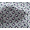 thumbnail image 4 of oneOone Viscose Chiffon Fabric Palmette Flame Stitch Decor Fabric Printed BTY 42 Inch Wide, 4 of 4