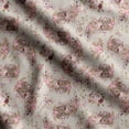 thumbnail image 1 of Soimoi Asian Paisley Print,Cotton Poplin, Sewing Fabric Sold by The Yard 42 Inch Wide,Sewing Craft Quilting/Quilt Making Fabric, Dusty Pink, 1 of 5