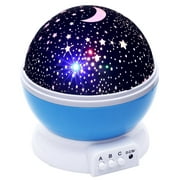 Gohope Sky Night Lamp For Kids 360-Degree Rotating Romantic Cosmos Star, Sky and Moon Projector Light