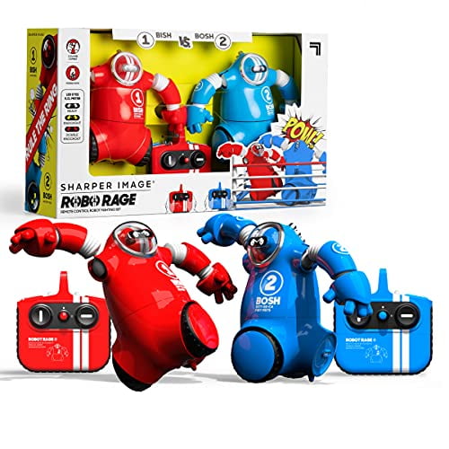 SHARPER IMAGE Robo Rage Remote Control Two-Player Robot Fighting Set