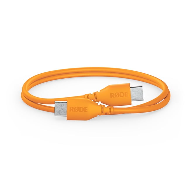 Cable RØDE SC22 USB-C a USB-C de 30 cm, color naranja