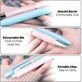 thumbnail image 3 of 18Pcs Mechanical Pencil Set, Colorful Mechanical Pencils with 1 Cute Case, 9Pcs Pastel Mechanical Pencils 0.5mm with 400Pcs HB Lead Refills and 4 Erasers for Writing, Drawing, Sketching, 3 of 8