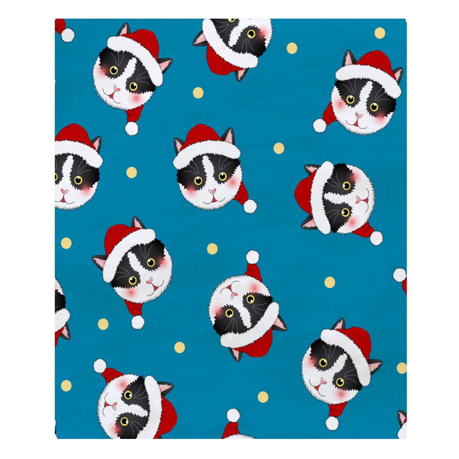 XINSHIDE Winter Warm Blanket Christmas Snowman Winter Plush Decoration