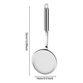 thumbnail image 3 of Kitchen Frying Utensil 100 Mesh Stainless Steel Extra Fine Spoon Strainer, 3 of 9