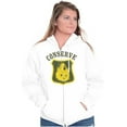 thumbnail image 3 of Woodsy Owl Cute United States Forest Zip Up Hoodie Men's Women's Brisco Brands L, 3 of 6
