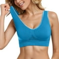 thumbnail image 4 of Women Casual Hollow Out Sport Bra - Breathable No Steel Ring Underwear, 4 of 5