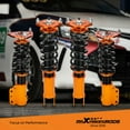 thumbnail image 3 of Maxpeedingrods 4x Coilovers Kits For Mitsubishi Lancer EVO 7 8 9 01-07 Adjustable Height Shocks, 3 of 6