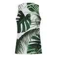 thumbnail image 3 of APEXFWDT Men's Summer Tank Top Big and Tall Sleeveless Workout Tropical Print T-Shirts Casual Hawaii Beach Gym Tank Top Vacation, 3 of 4