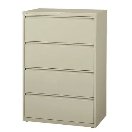 Staples 4 Drawer Commercial Lateral File Cabinet Walmart Com