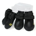 thumbnail image 2 of Calcetines de lluvia para perros de 4 juegos Calcetines para perros Calcetines para Husky S mediano a grande, antideslizantes, cálidos jinwen Zapatos de perro, 2 of 8