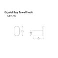 thumbnail image 2 of ZLINE CBY-HK-BN  Hook, 2 of 2