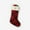 B, variant on Personalization Mall Festive Velvet Plaid Bow Christmas Stocking