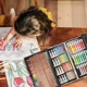 thumbnail image 5 of Set De Arte Profesional, Colores Lápices Kit Dibujo 145pcs, 5 of 7