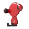 thumbnail image 2 of Car Air Vent Phone Holder Vehicle Cell Phone Mount Universal Stand for All Autos Smartphones Red, 2 of 12