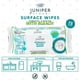 thumbnail image 2 of Juniper CLEAN Paquete de 24 toallitas de limpieza de superficies con lejía, limpiador multiusos para baño, cocina, oficina, 1728 unidades, flujo suave, aroma fresco, sin pelusa y duradero, 2 of 7