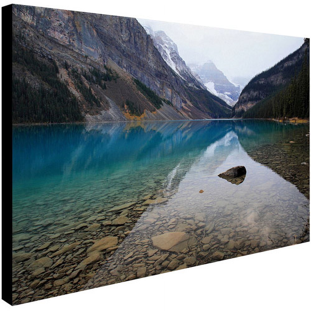 Trademark Fine Art "Lake Louise" Canvas Art by Pierre Leclerc