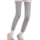 thumbnail image 1 of Mallas de longitud completa para mujer, forro de felpa grueso cálido para niñas, trabajo, oficina, escuela, deportes, moda, pantalones Prendas para la parte inferior del cuerpo Gris Claro M Sonducket AP012529-02, 1 of 6
