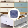 thumbnail image 5 of 4 Pieces Set Drawer Pulls Handle Square Wardrobe Cabinet Knobs with Stainless Steel Screws Furniture Kitchen Decor, 5 of 5