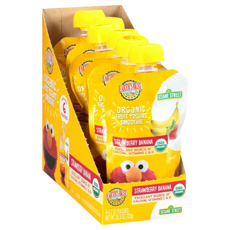 Earth's best strawberry banana smoothie sale